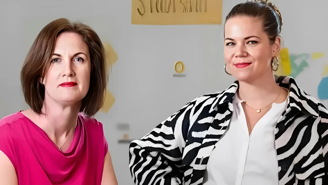 Anna Sterlinger och Karin Boberg