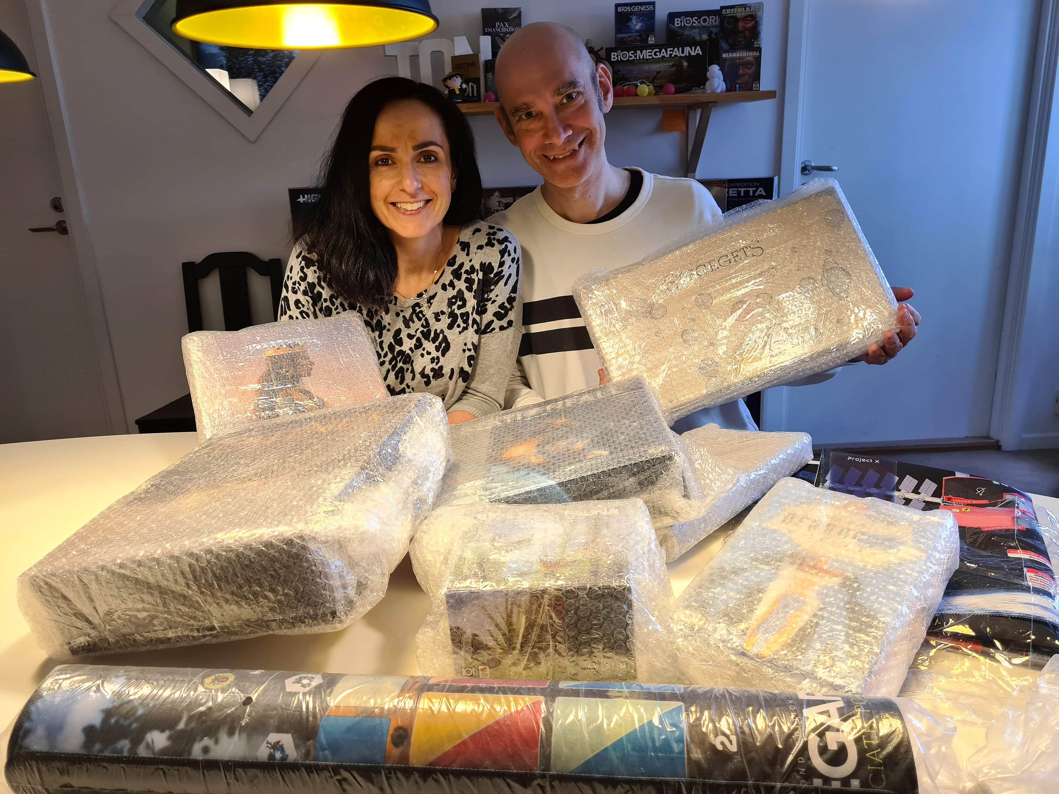 Besime Uyanik och Jon Manker